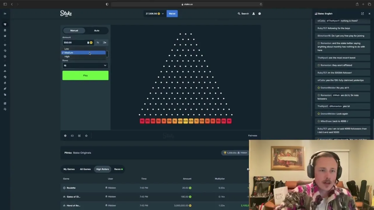 Plinko gratis en modo demo: tablero con saldo virtual y multiplicadores